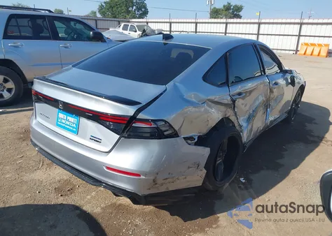 2025 Honda Accord Hybrid Sport-L z USA, uszkodzony, nr VIN 1HGCY2F70SA032094